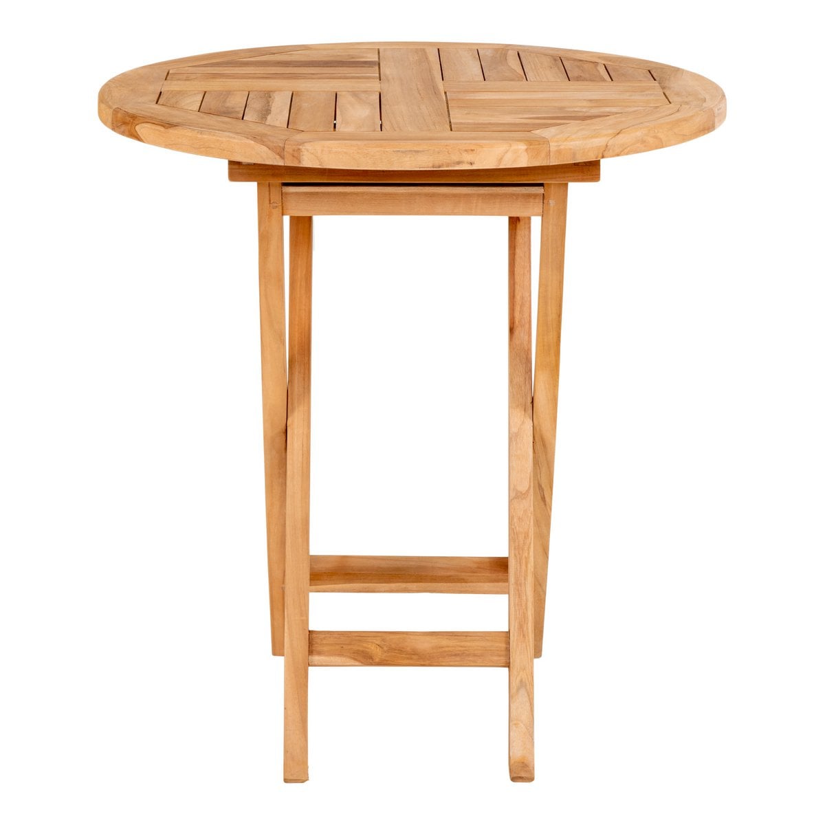 House Nordic ApS - Oviedo Tuintafel - Natuurlijk, Teak, Ø70x75 cm - Deco Delights