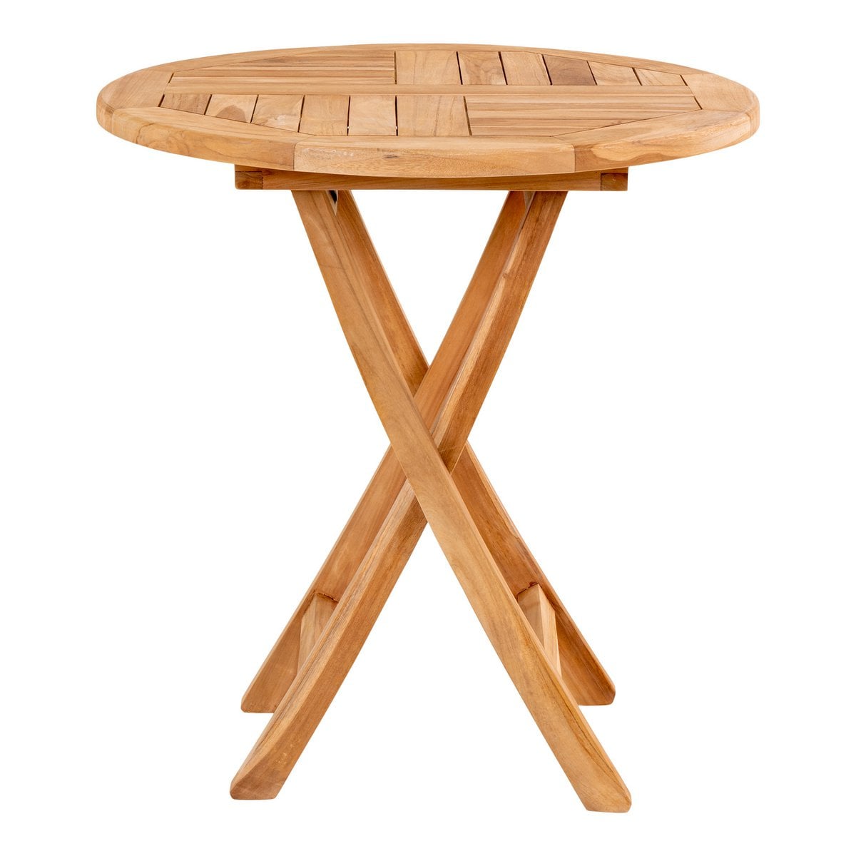 House Nordic ApS - Oviedo Tuintafel - Natuurlijk, Teak, Ø70x75 cm - Deco Delights