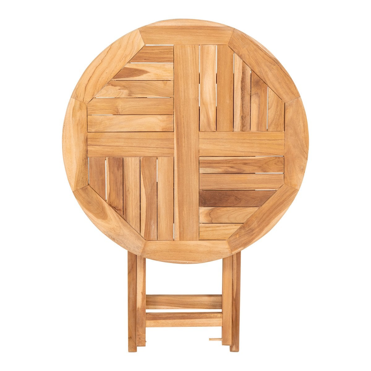 House Nordic ApS - Oviedo Tuintafel - Natuurlijk, Teak, Ø70x75 cm - Deco Delights