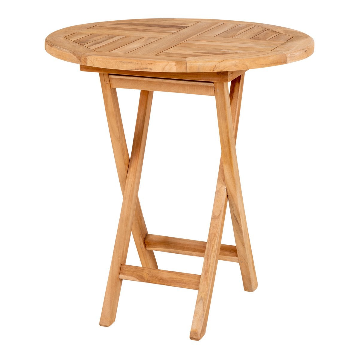House Nordic ApS - Oviedo Tuintafel - Natuurlijk, Teak, Ø70x75 cm - Deco Delights