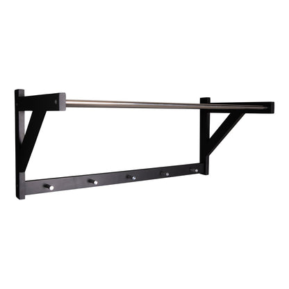 House Nordic ApS - Padova hoedenplank - Zwart, Populier/Staal, 78x32x34 cm - Deco Delights