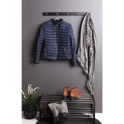 House Nordic ApS - Padova Schoenenrek - Zwart, Populier/Staal, 78x34x32 cm - Deco Delights