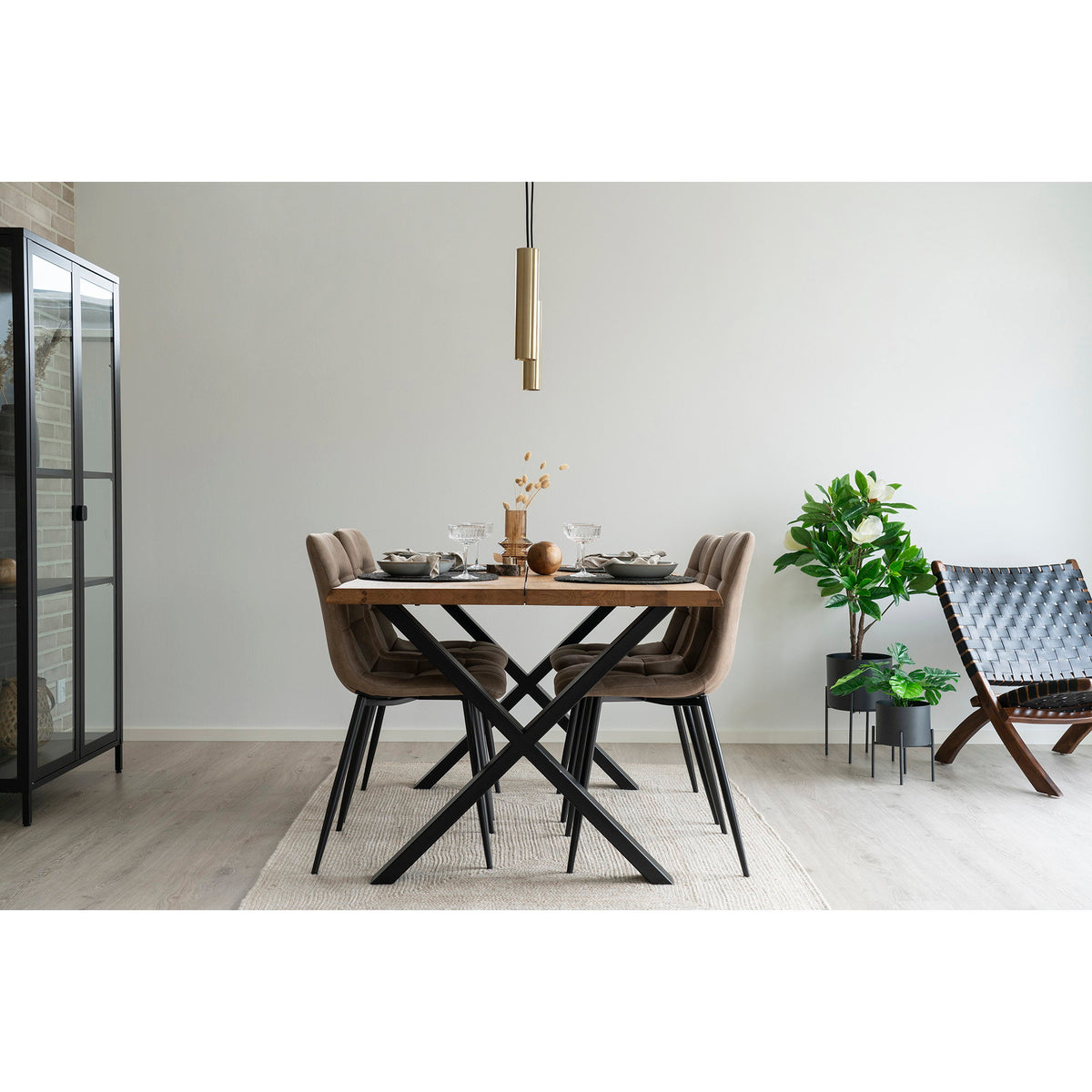 House Nordic ApS - Paris Hanglamp Messing - Deco Delights