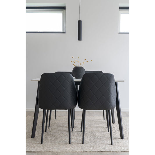 House Nordic ApS - Paris Hanger - Zwart, Staal, 6x6x28 cm - Deco Delights