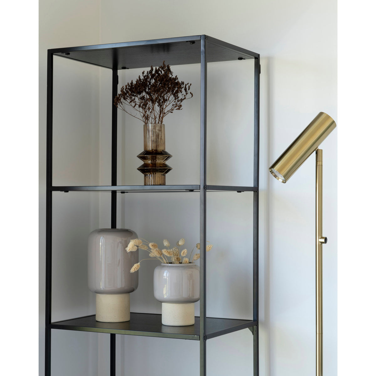 House Nordic ApS - Paris Vloerlamp Messing - Deco Delights