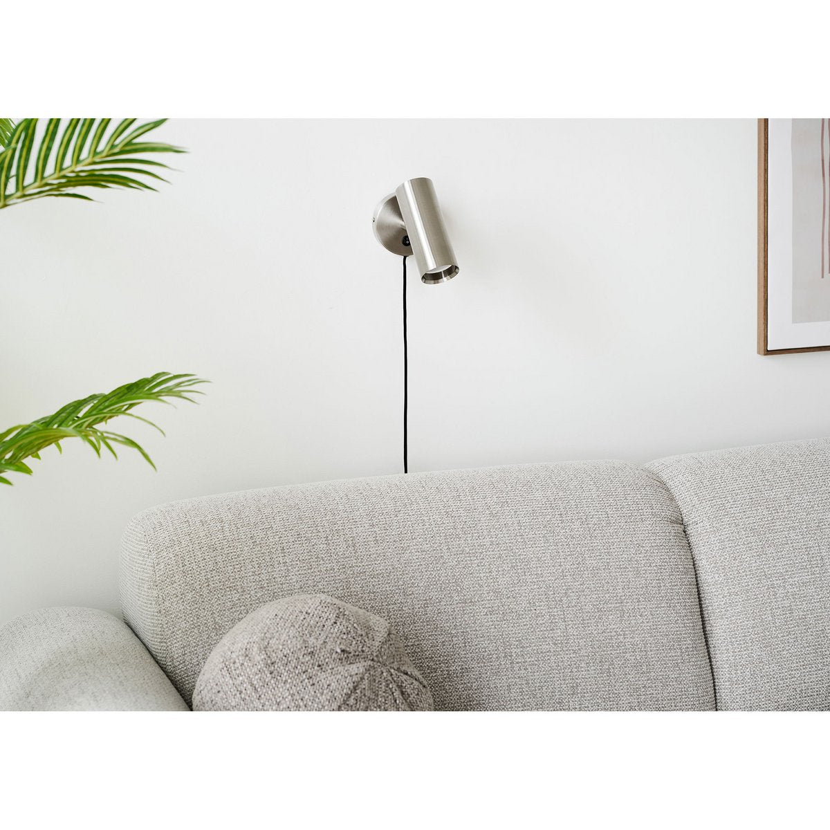 House Nordic ApS - Paris Wandlamp, metaal, zilver - Deco Delights
