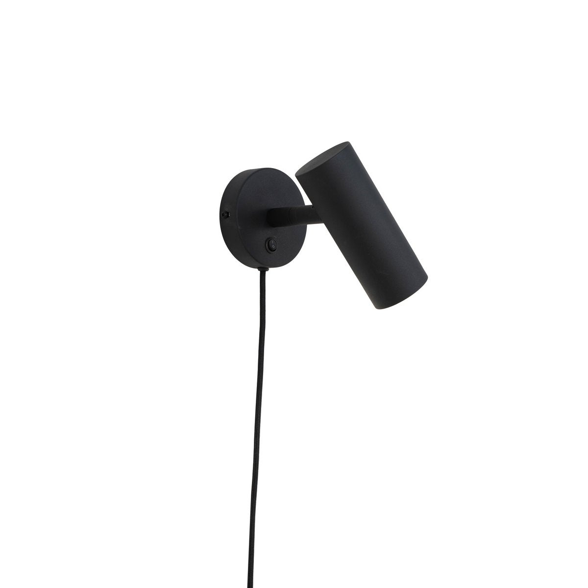 House Nordic ApS - Paris Wandlamp - Staal, Zwart - 15x10x22 cm - Deco Delights