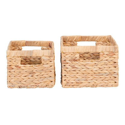 House Nordic ApS - Passo Manden - Naturel, Waterhyacint, set van 2 - Deco Delights