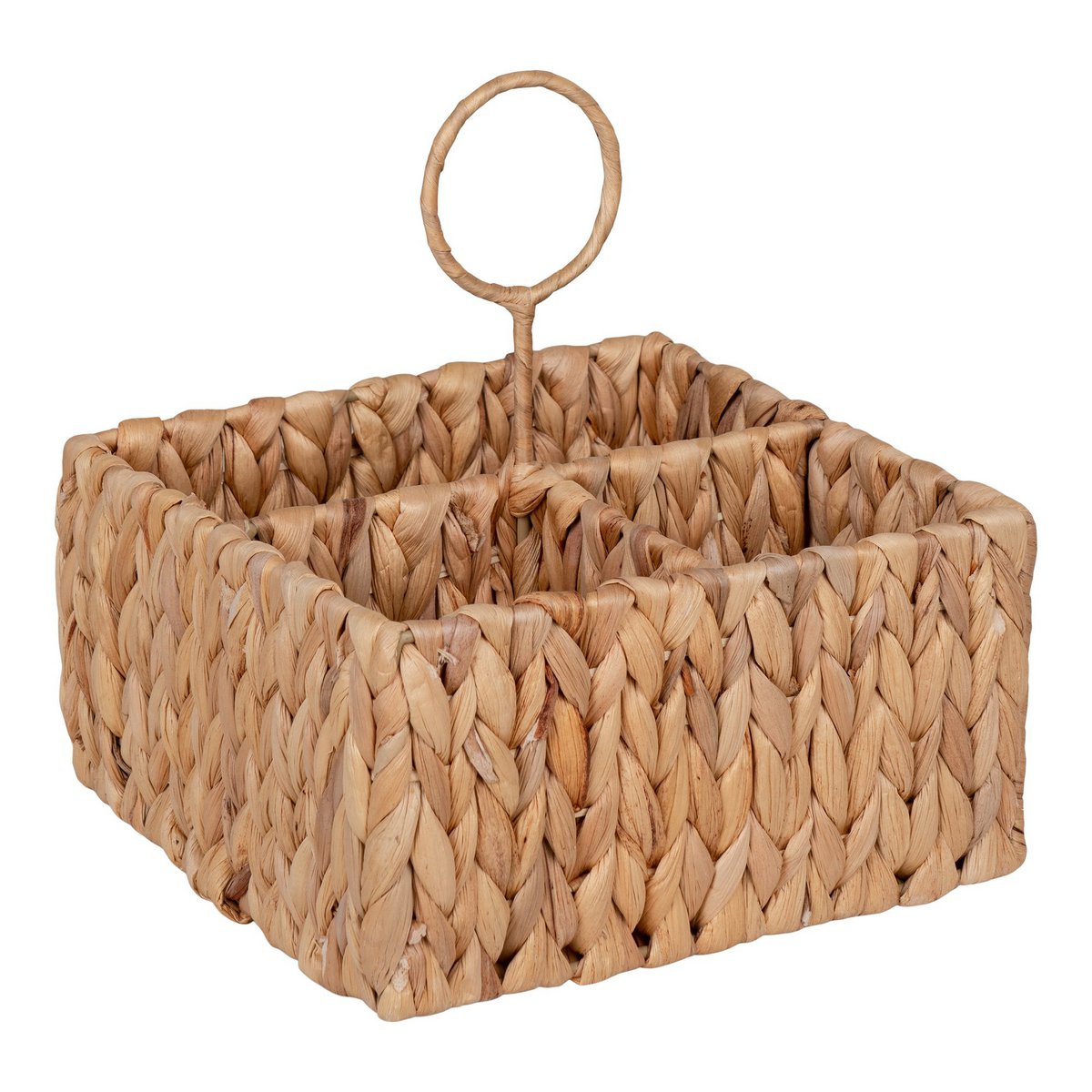 House Nordic ApS - Pleiku Opbergdoos - Opbergdoos, waterhyacint, naturel, 20x11x20 cm - Deco Delights