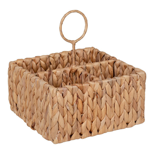 House Nordic ApS - Pleiku Opbergdoos - Opbergdoos, waterhyacint, naturel, 20x11x20 cm - Deco Delights