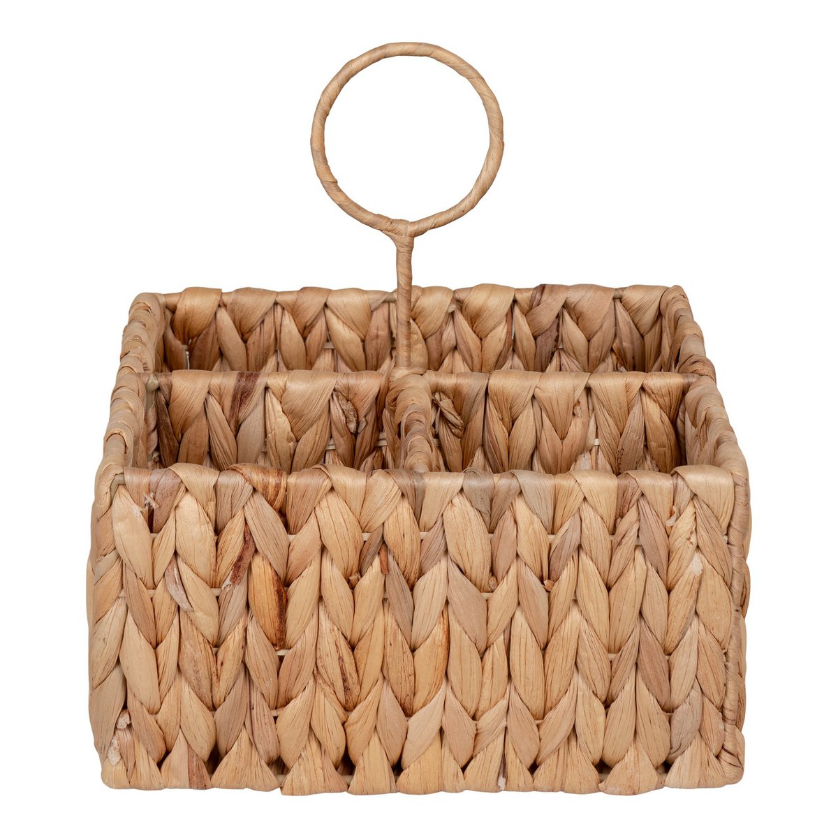 House Nordic ApS - Pleiku Opbergdoos - Opbergdoos, waterhyacint, naturel, 20x11x20 cm - Deco Delights