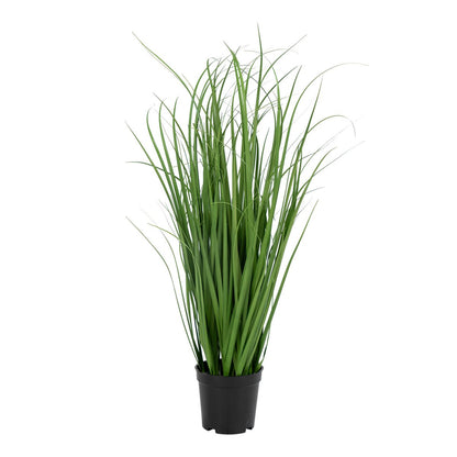 House Nordic ApS - Poa Gras - Groen, PE Kunststof/Polyester, 30x30x68 cm - Deco Delights