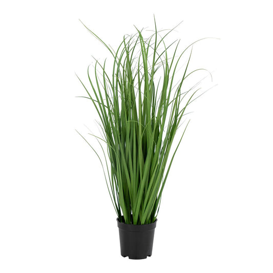 House Nordic ApS - Poa Gras - Groen, PE Kunststof/Polyester, 30x30x68 cm - Deco Delights