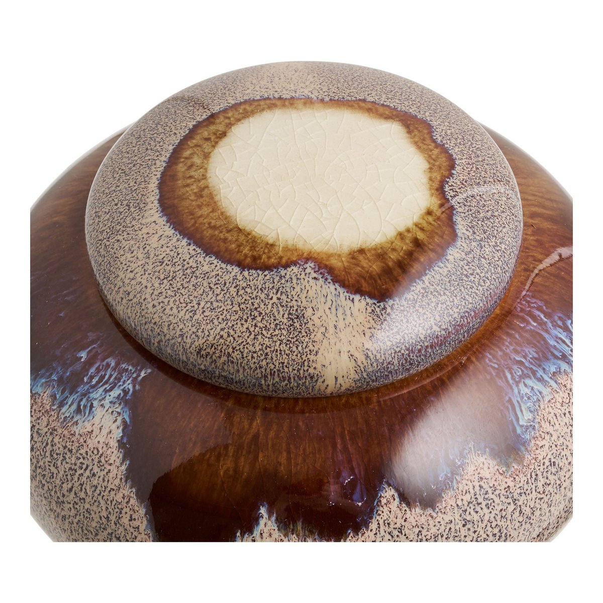 House Nordic ApS - Potten, keramiek, bruin, set van 2 - Deco Delights