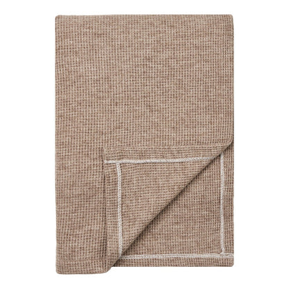 House Nordic ApS - Puno Plaid, taupe, 130x156 cm - Deco Delights
