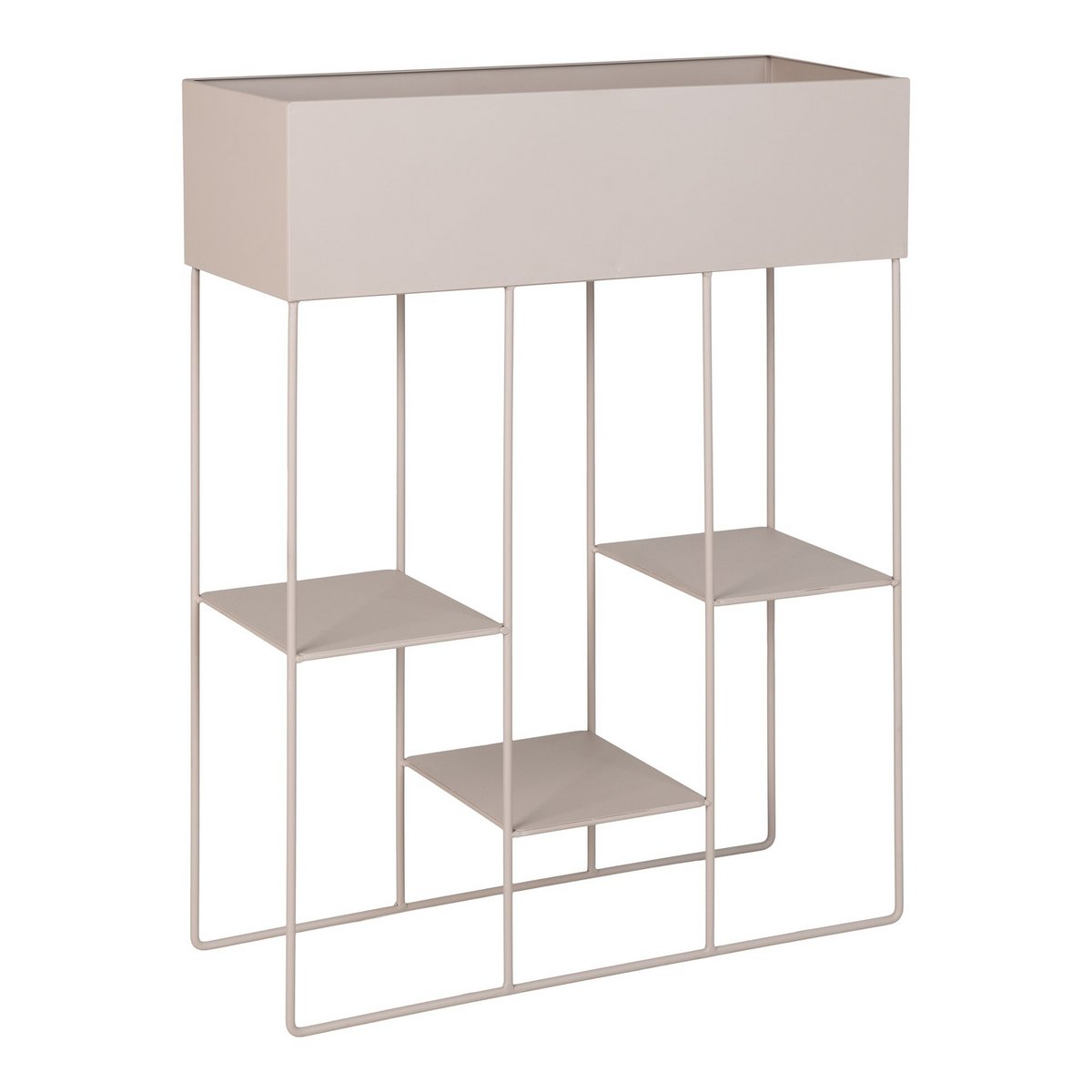 House Nordic ApS - Rabo Plantenbak - Plantenbak, staal, 3 planken, zand, 25x60x80 cm - Deco Delights