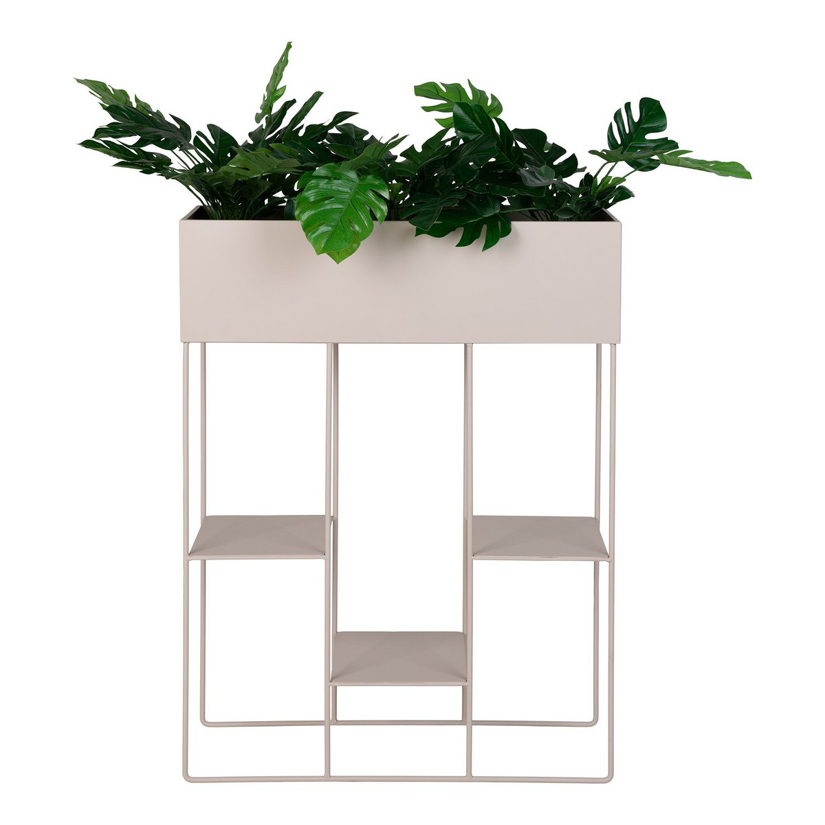 House Nordic ApS - Rabo Plantenbak - Plantenbak, staal, 3 planken, zand, 25x60x80 cm - Deco Delights
