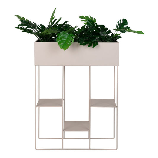House Nordic ApS - Rabo Plantenbak - Plantenbak, staal, 3 planken, zand, 25x60x80 cm - Deco Delights