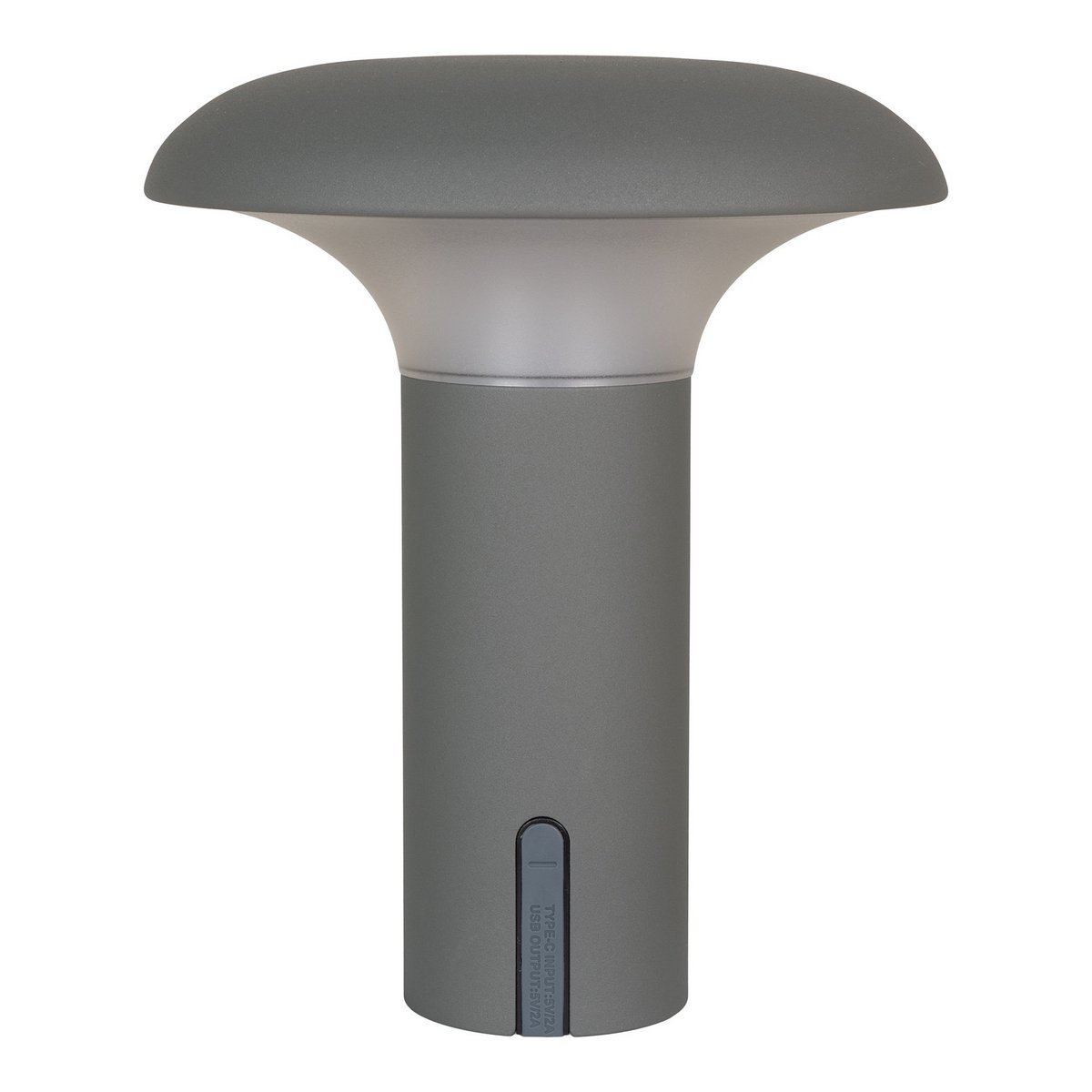 House Nordic ApS - Ramsey LED Lamp - Lamp, oplaadbaar, grijs - Deco Delights