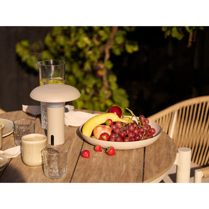 House Nordic ApS - Ramsey LED-lamp, oplaadbaar, beige - Deco Delights