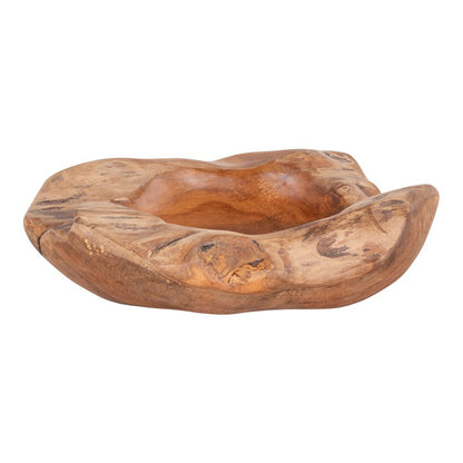House Nordic ApS - Rio Kom - Teak, Natuurlijk, Ø20x8 cm - Deco Delights