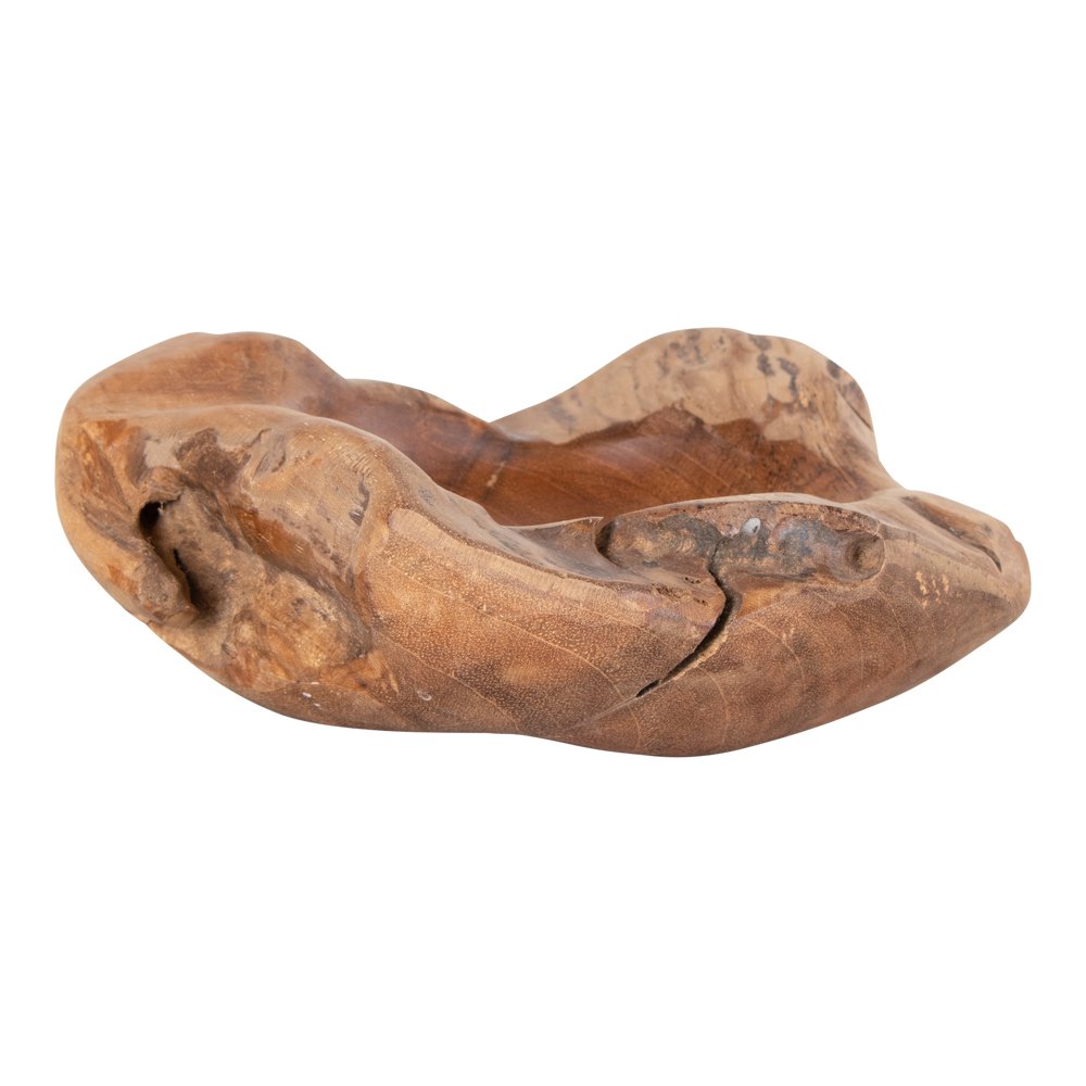 House Nordic ApS - Rio Kom - Teak, Natuurlijk, Ø20x8 cm - Deco Delights