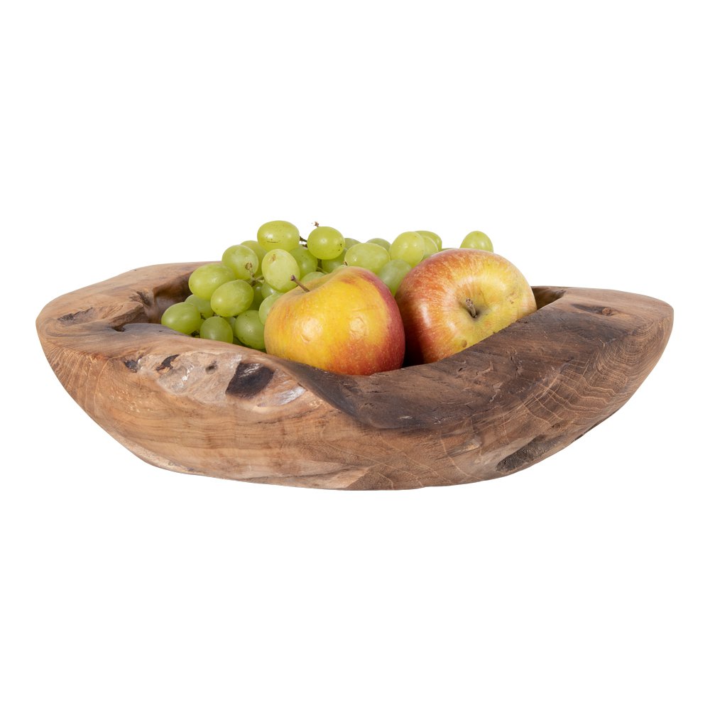 House Nordic ApS - Rio Kom Teak Ø30x10 cm - Deco Delights