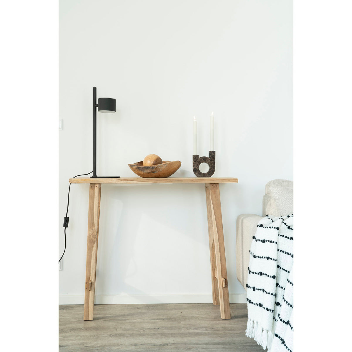 House Nordic ApS - Rio Kom Teak Ø30x10 cm - Deco Delights