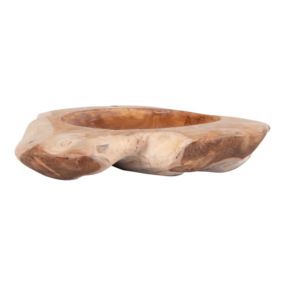 House Nordic ApS - Rio Kom Teak Ø40x12 cm - Deco Delights