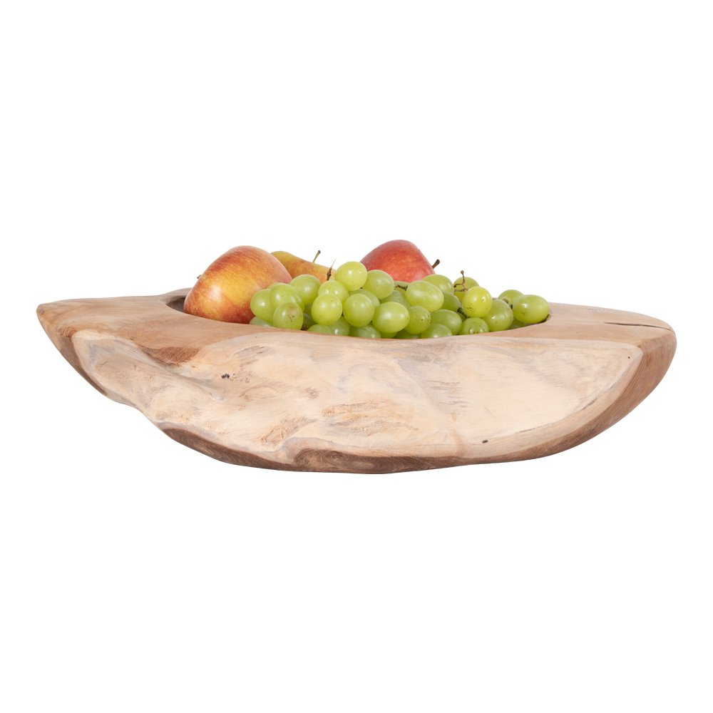 House Nordic ApS - Rio Kom Teak Ø40x12 cm - Deco Delights