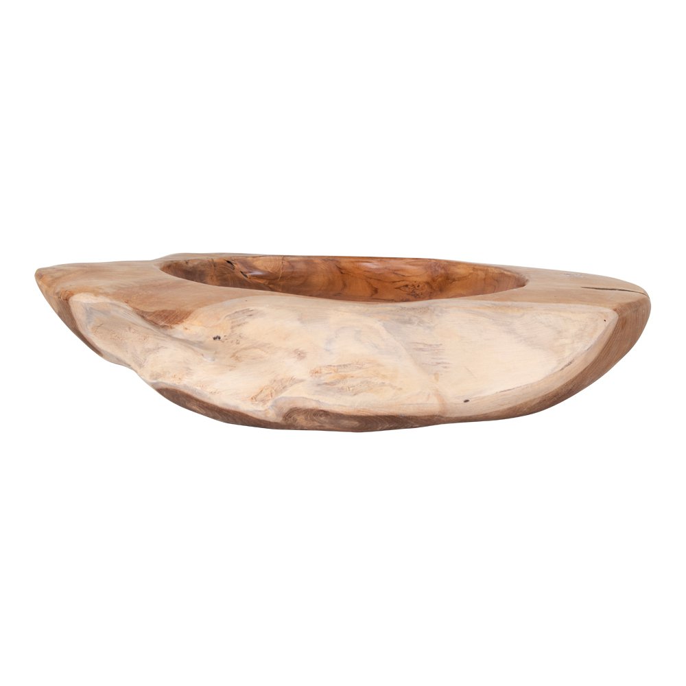 House Nordic ApS - Rio Kom Teak Ø40x12 cm - Deco Delights