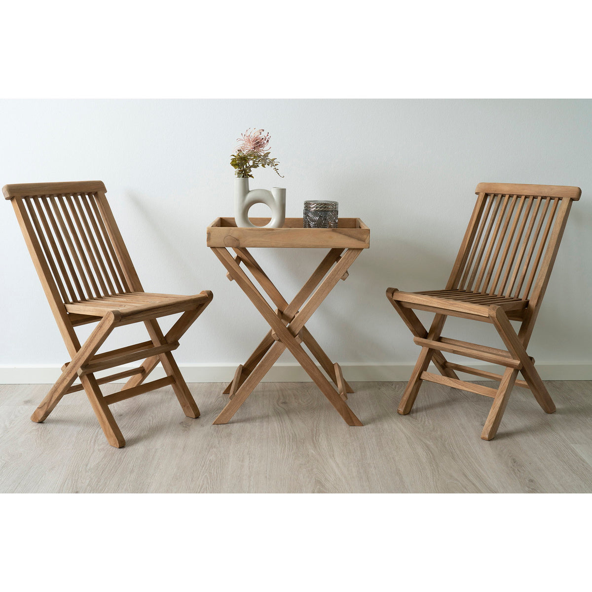 House Nordic ApS - Ronda Dienbladtafel Teak - Deco Delights Dienbladtafel