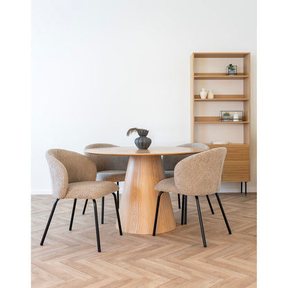 House Nordic ApS - Safira Eetkamerstoel Beige - Deco Delights Eetkamerstoel