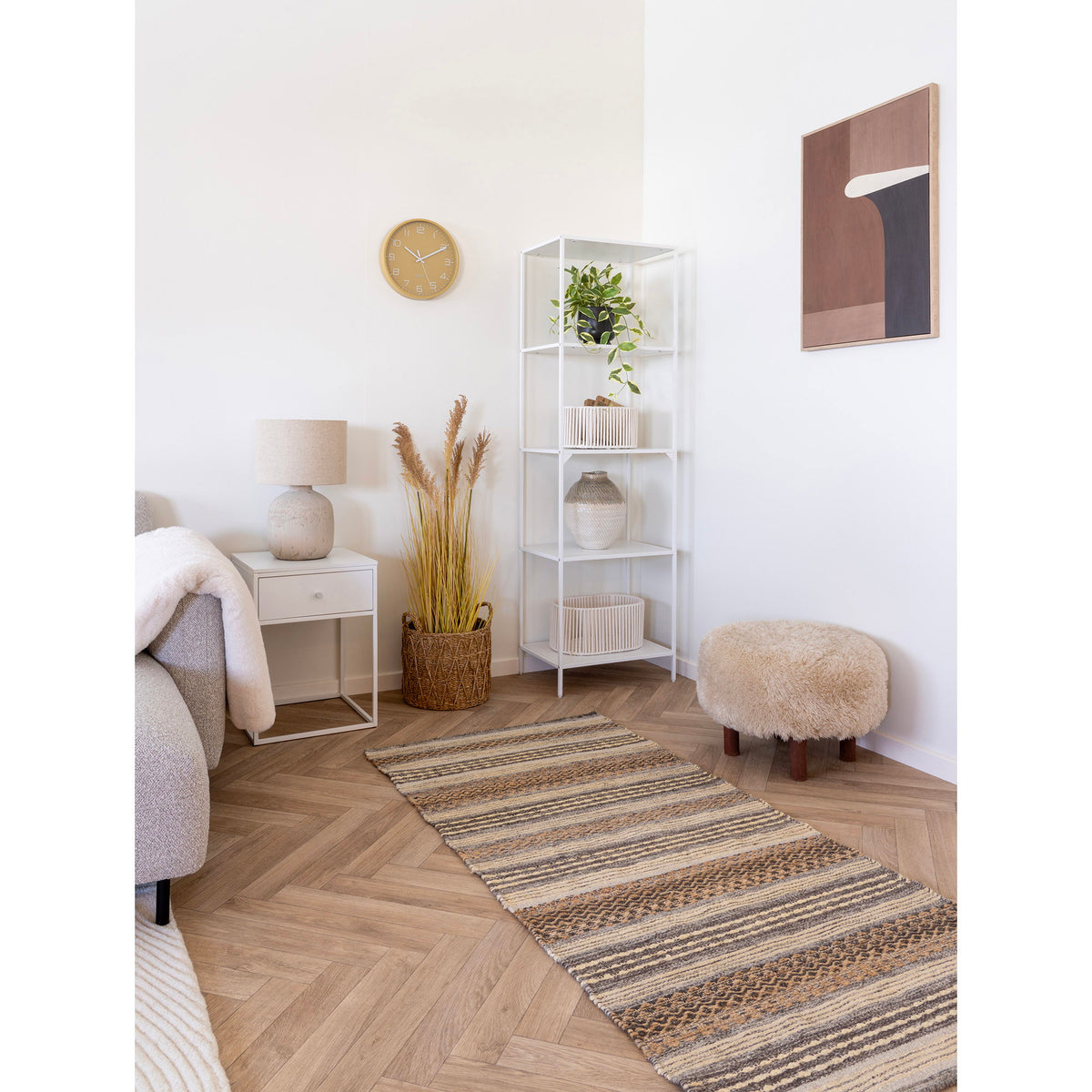 House Nordic ApS - Sorghumgras Kunstplant Naturel - Deco Delights Kunstplant