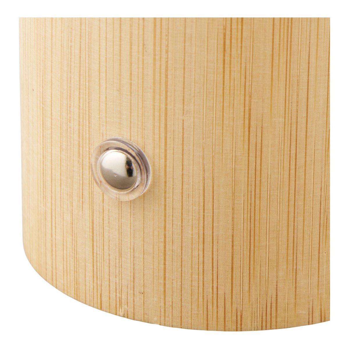 House Nordic ApS - Stafford Tafellamp, bamboe/metaal/PE, oplaadbaar, naturel, wit - Deco Delights