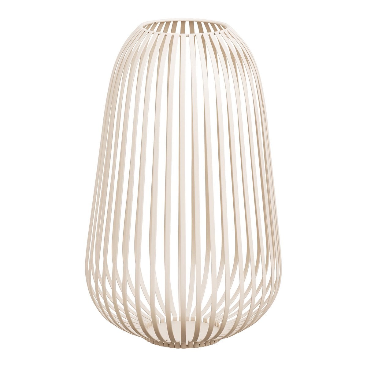 House Nordic ApS - Stoense Lantaarn, metaal, beige, ø24,5x40 cm - Deco Delights