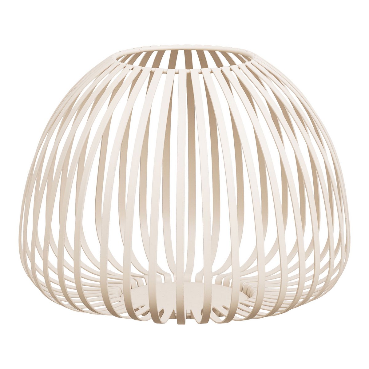 House Nordic ApS - Stoense Lantaarn, metaal, beige, ø25x19 cm - Deco Delights