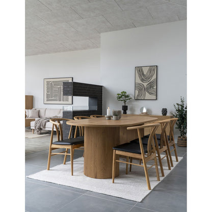 House Nordic ApS - Tafelspiegel - Beige, glas, travertijn, Ø18x18cm - Deco Delights