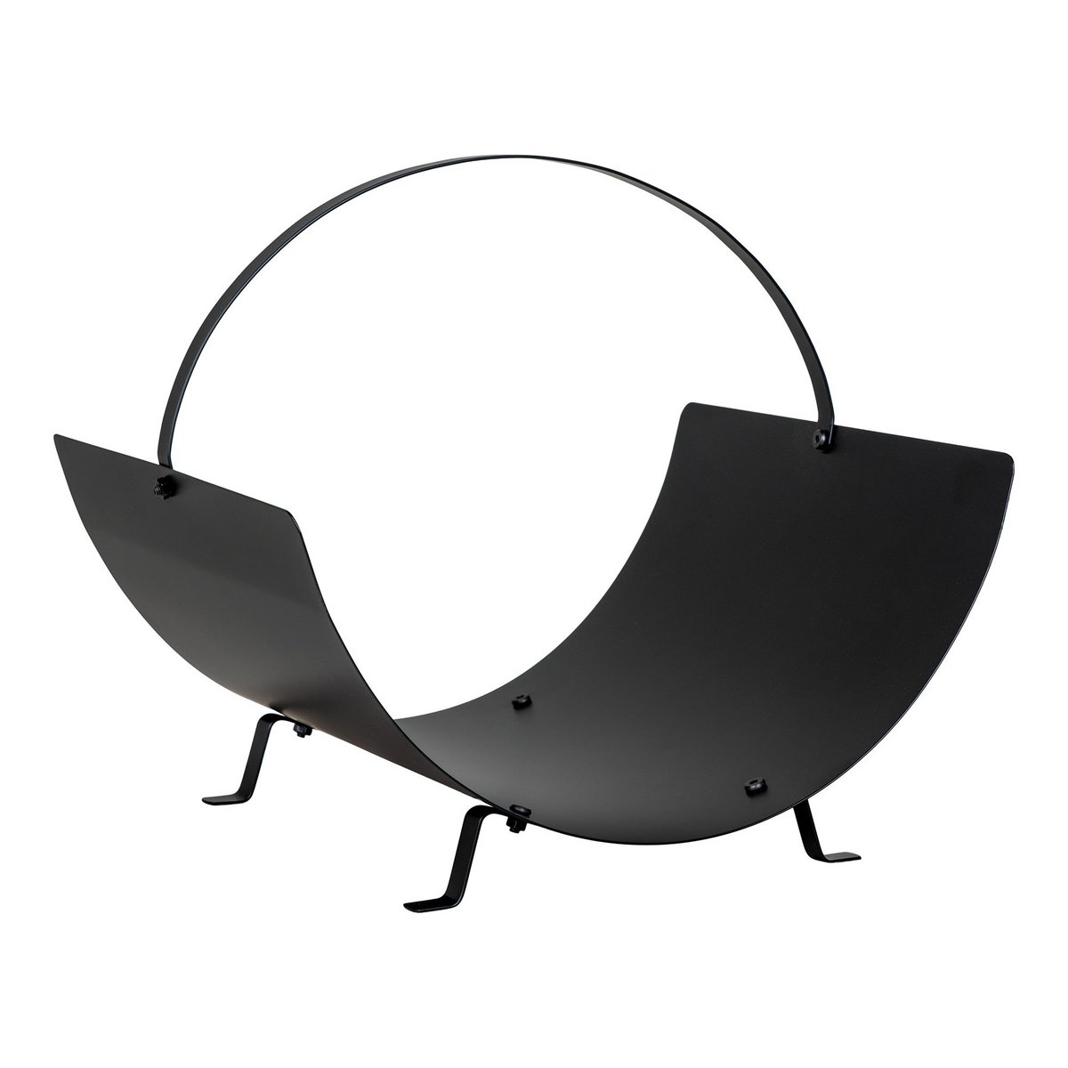 House Nordic ApS - Tires Boomstamhouder - Boomstamhouder, staal, zwart, 40x35x33,5 cm - Deco Delights