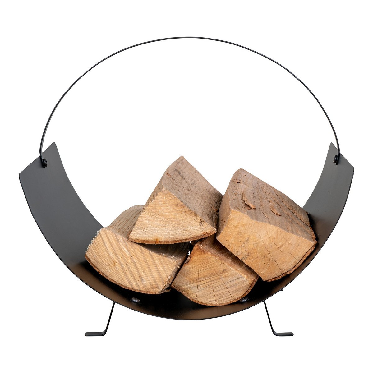 House Nordic ApS - Tires Boomstamhouder - Boomstamhouder, staal, zwart, 40x35x33,5 cm - Deco Delights