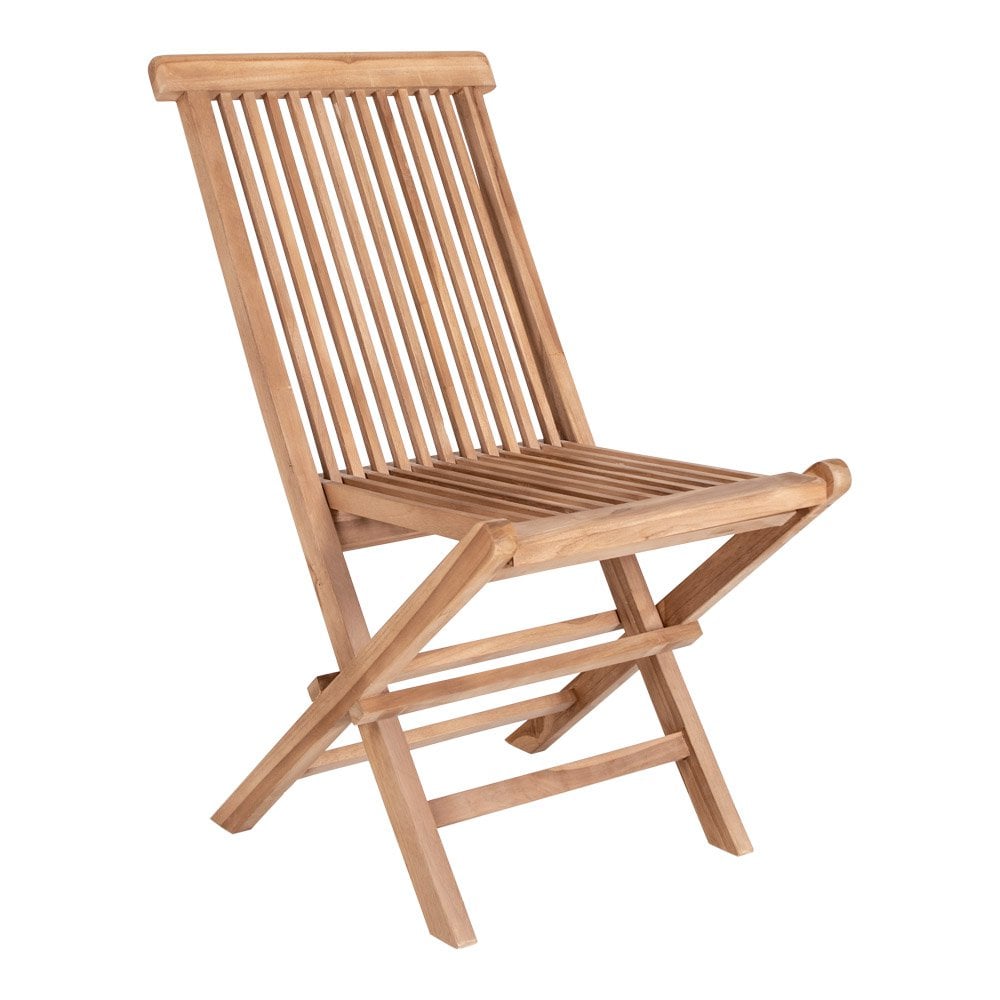 House Nordic ApS - Toledo Eetkamerstoel - Natuurlijk, Teak, 62x46x89 cm - Set van 2 - Deco Delights