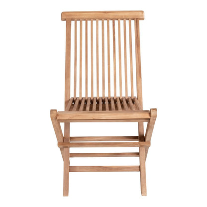 House Nordic ApS - Toledo Eetkamerstoel - Natuurlijk, Teak, 62x46x89 cm - Set van 2 - Deco Delights