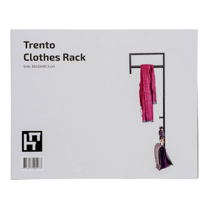 House Nordic ApS - Trento Kledingrek - Zwart, Metaal, 30x3x82 cm - Deco Delights