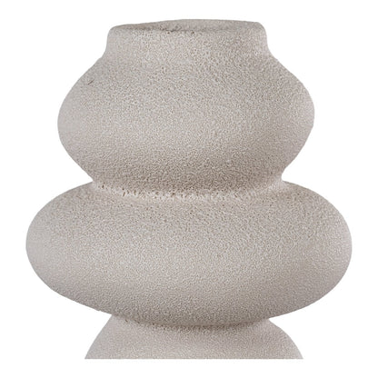House Nordic ApS - Vaas - Beige, Steengoed, Ø14,5x26,5 cm - Deco Delights