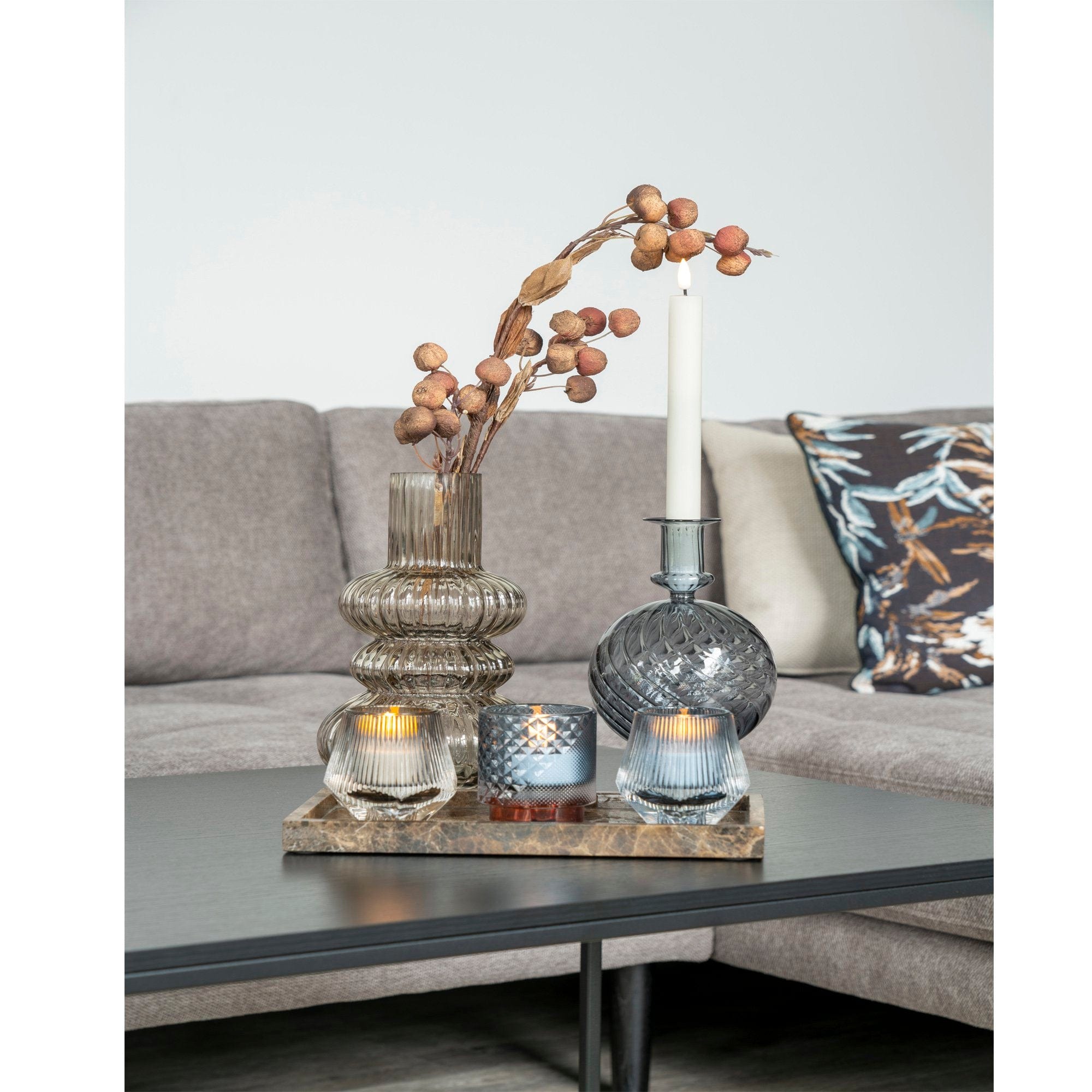 House Nordic ApS - Vaas - Gerookt - Deco Delights Vaas