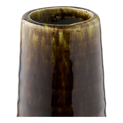 House Nordic ApS - Vaas, keramiek, bruin, ø11x39 cm - Deco Delights