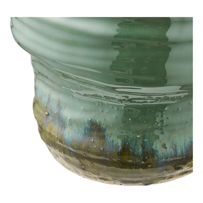 House Nordic ApS - Vaas, keramiek, groen, ø22x34,5 cm - Deco Delights