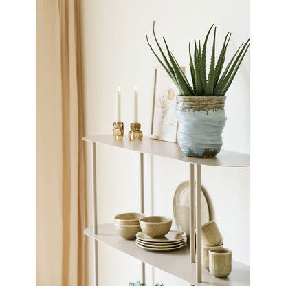 House Nordic ApS - Vaas, keramiek, lichtblauw, ø19,5x22,5 - Deco Delights