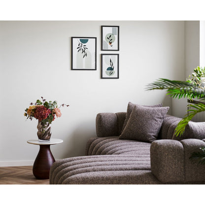 House Nordic ApS - Vaas, mondgeblazen glas, bruin, ø17x25 cm - Deco Delights