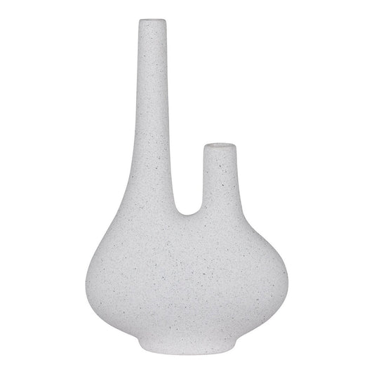 House Nordic ApS - Vaas - Vaas in keramiek, wit, 23x11,5x37 cm - Deco Delights Vaas